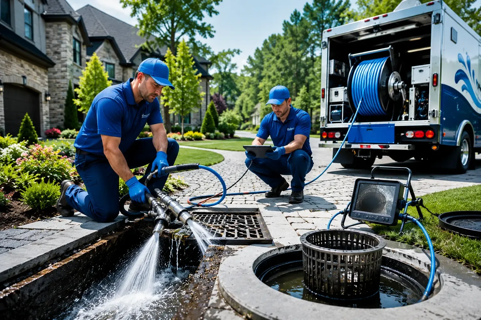 Local outdoor drain cleaning professionals in Selden, KS